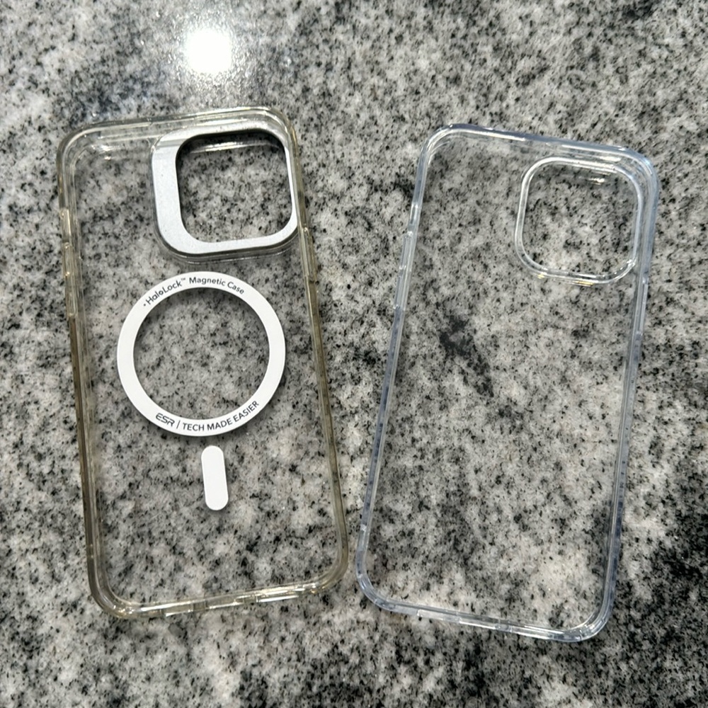 iPhone 13 Pro Max 2 clear cases